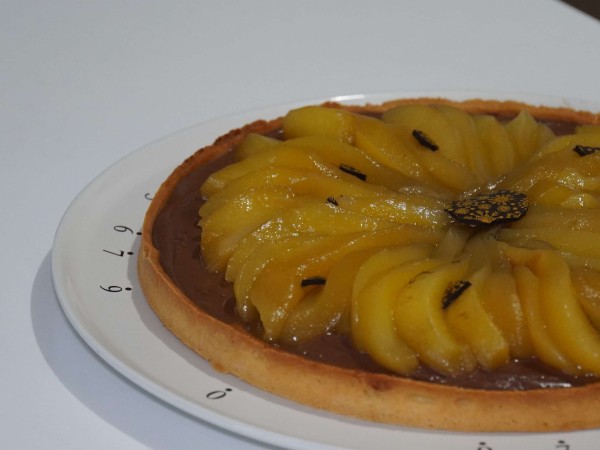 Tarte poire chocolat gourmande