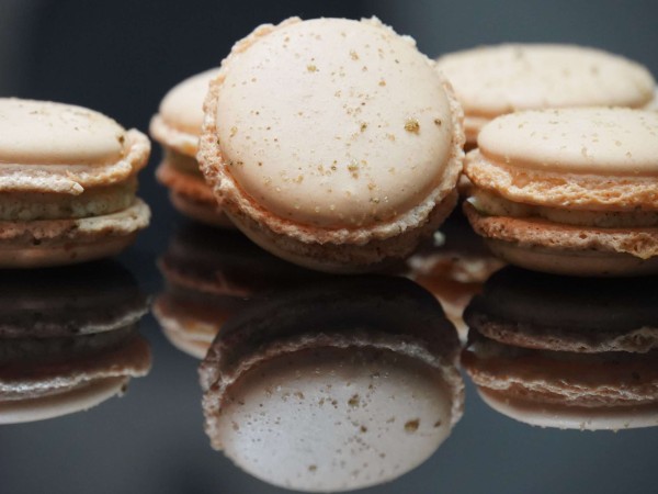 macaron vanille basilic