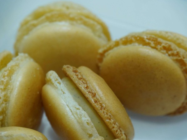 macaron vanille