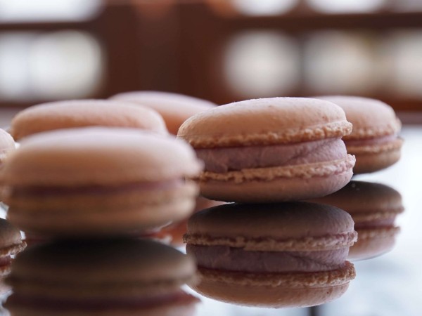 macaron framboise