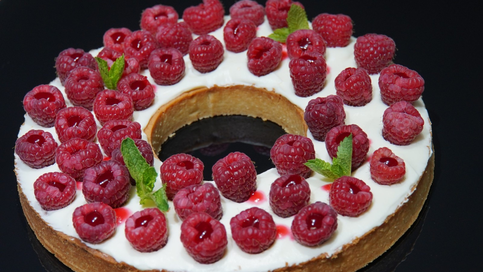Tarte-aux-framboises-cyril-lignac-revisité