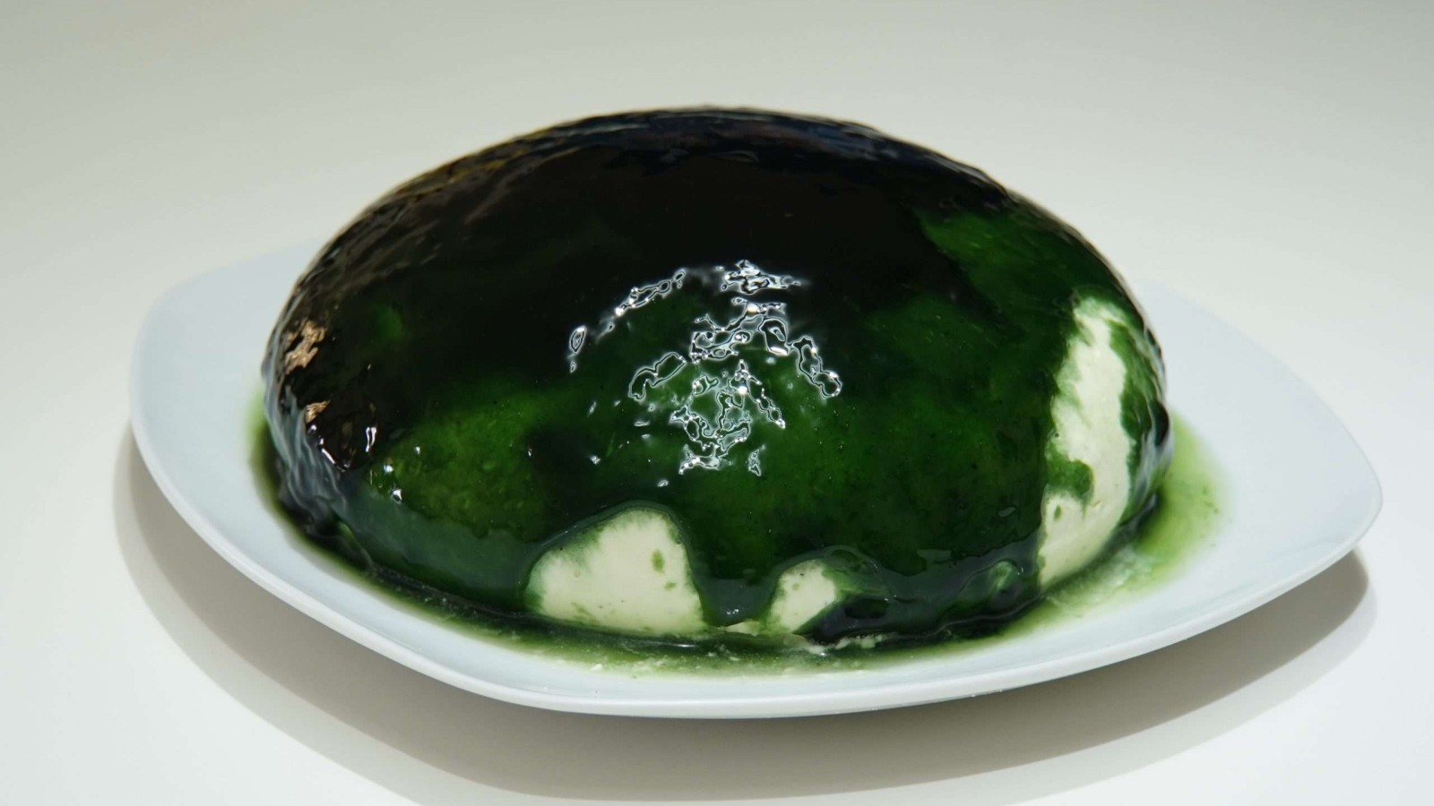 Entremets 100% Kiwi pour halloween