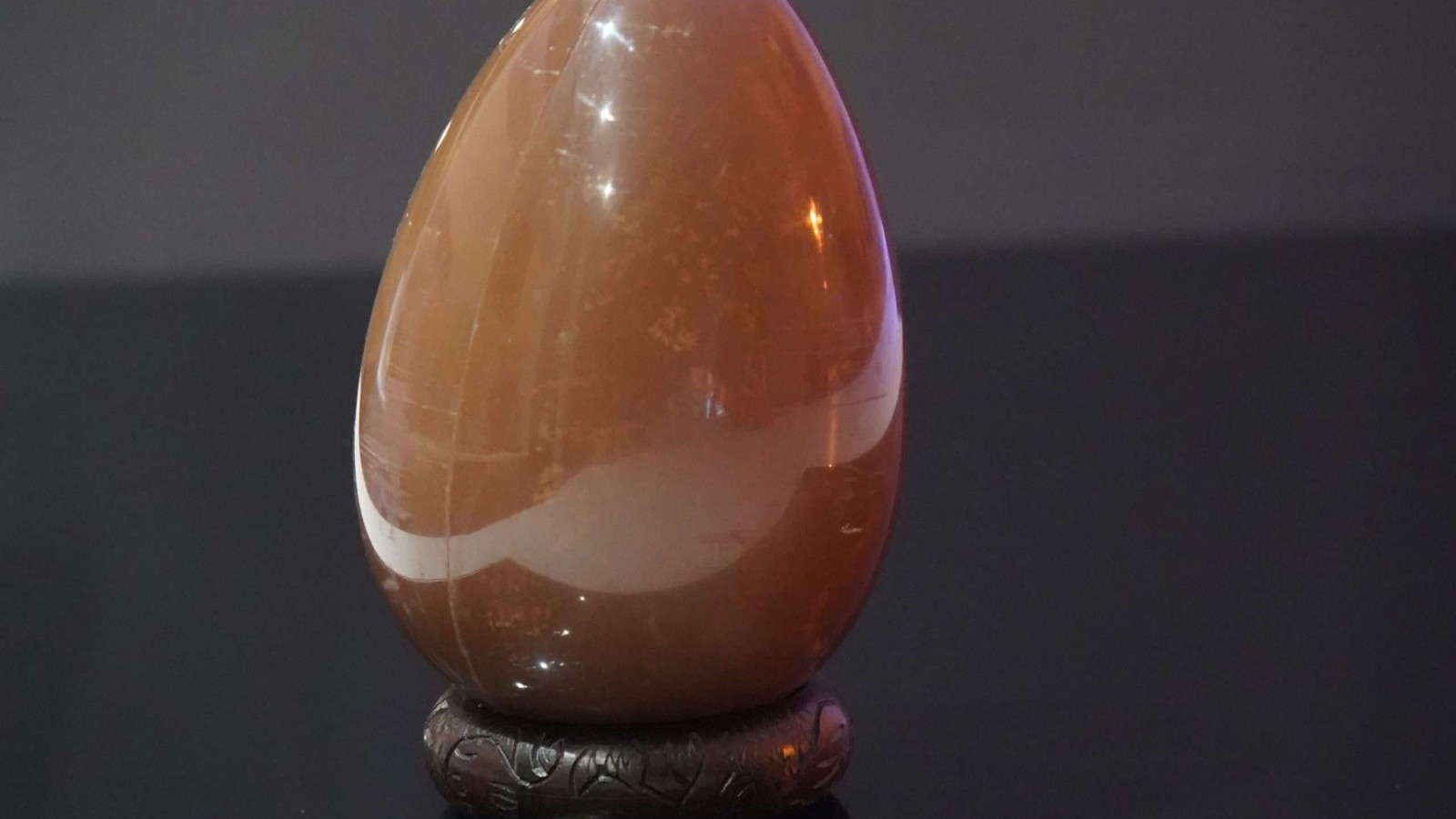 Œuf en chocolat moulé
