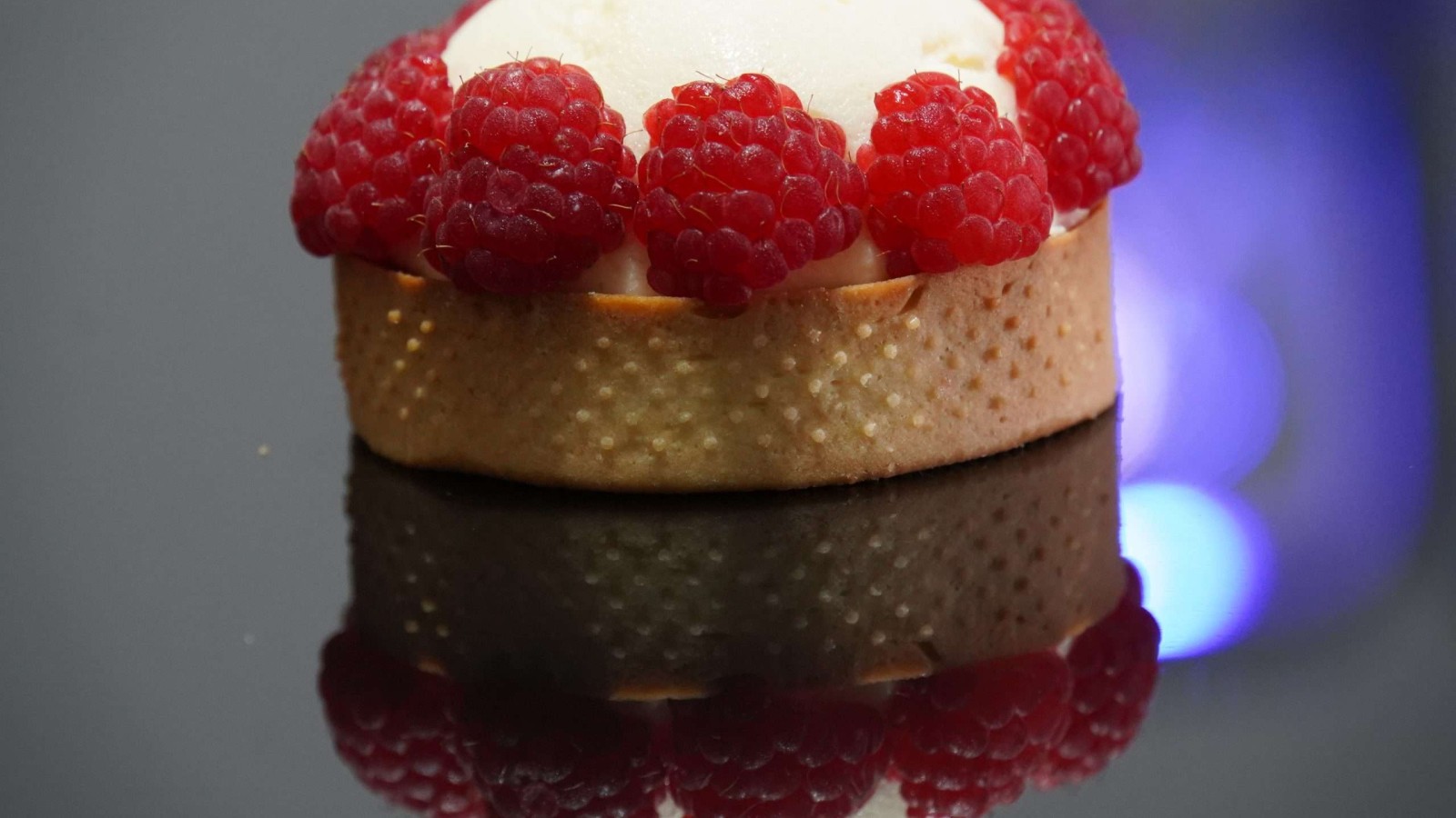 Tartelette chiboust framboise