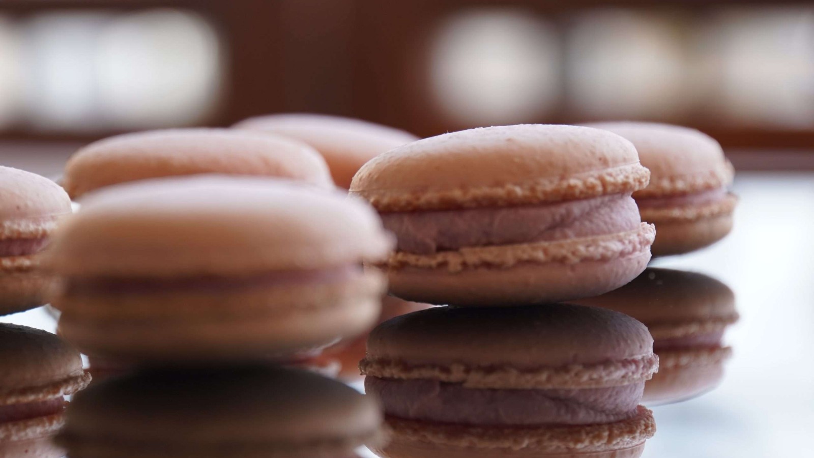macaron framboise