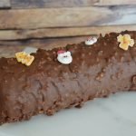 Bûche de Noël chocolat noisette